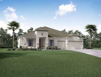 New construction Single-Family house 2716 W Mesa Verde Dr, Beverly Hills, FL 34465 plan The Livorno - image