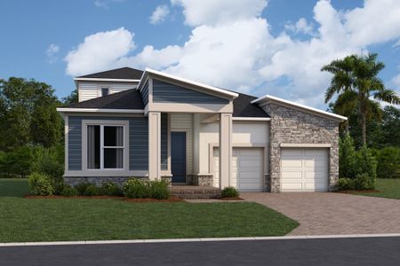 New construction Single-Family house 12025 Encore At Ovation Wy, Winter Garden, FL 34787 plan Cambridge - Cottage Collection - image