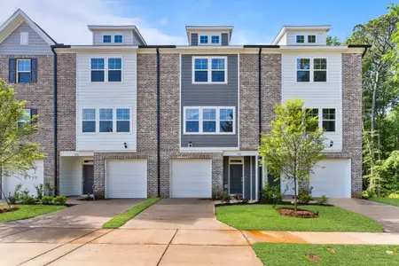 New construction Townhouse house 1973 Enniscorthy St, Fuquay Varina, NC 27526 plan Sunstone - image