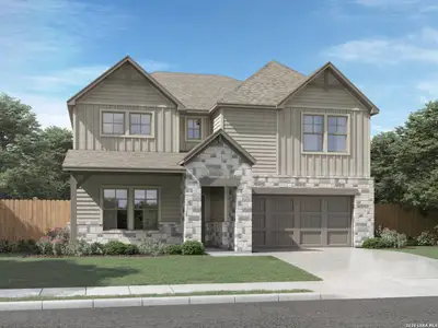New construction Single-Family house 3913 Zinnia Wy, Marion, TX 78124 - image