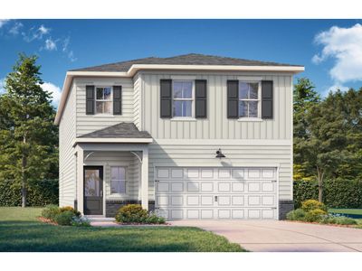 New construction Single-Family house 100 Watermist Dr, Canton, GA 30114 plan The Russell A - image