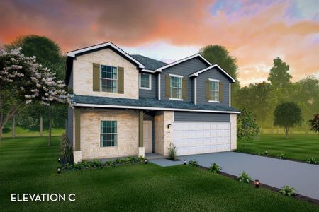 New construction Single-Family house 367 Twin Lakes Blvd, West Columbia, TX 77486 Concho- photo 0