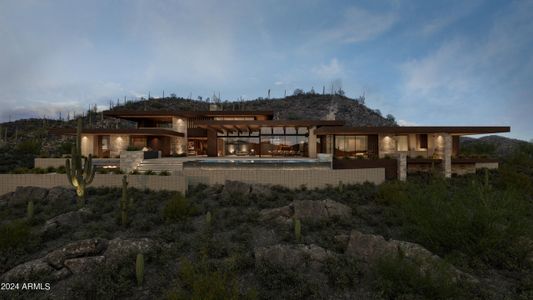 New construction Single-Family house 7436 E Continental Mountain Drive, Cave Creek, AZ 85331 Mustang - photo 0