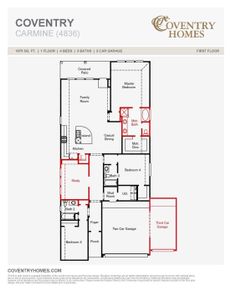New construction Single-Family house 42609 Reminiscent Ln, Magnolia, TX 77354 plan Carmine - image