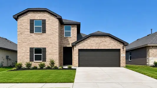New construction Single-Family house 16765 Hudson Prairie Wy, Fort Worth, TX 76247 plan Midland - image