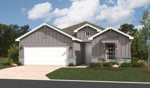 New construction Single-Family house 1801 Miley Ln, Harlingen, TX 78552 plan Valencia - image
