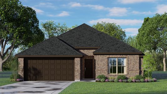 New construction Single-Family house 2200 Shamrock Ln, Weatherford, TX 76087 plan Concept 1660 - image