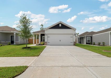 New construction Single-Family house 20313 Evergreen Cypress Dr, Hockley, TX 77447 plan Leader - image