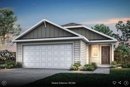 New construction Single-Family house 105 Eagle Valley Dr, Elgin, TX 78621 plan Beeville - image