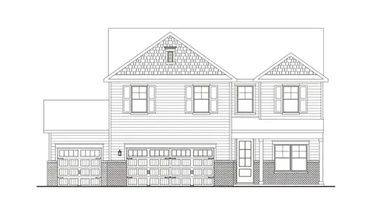 New construction Single-Family house 1042 Bluestem Rd, Columbia, TN 38401 plan The Winston - image