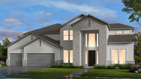 New construction Single-Family house 2504 Novara Trl, Leander, TX 78641 Sausalito- photo 1 1