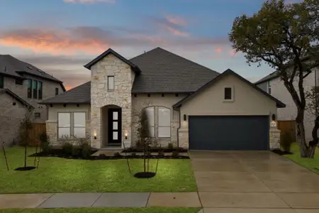 New construction Single-Family house 1505 Amanda Paige Dr, Georgetown, TX 78628 plan Hideaway - image