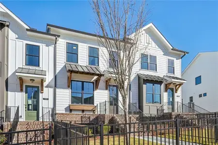 New construction Townhouse house 656 Skytop Dr, Unit 145, Cumming, GA 30040 plan The Garwood - image