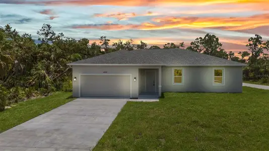 New construction Single-Family house 420 Hoffer Ave, Port Charlotte, FL 33953 - image