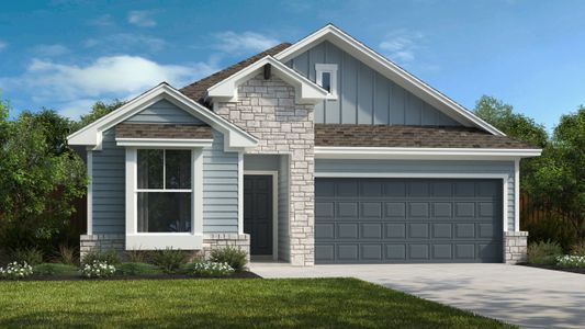 New construction Single-Family house 12372 Lost Petal, Schertz, TX 78154 plan Kingsbury - image