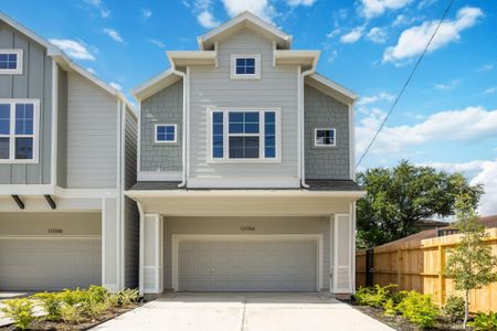 New construction Single-Family house 1208 E 26Th St, Unit A, Houston, TX 77009 - image
