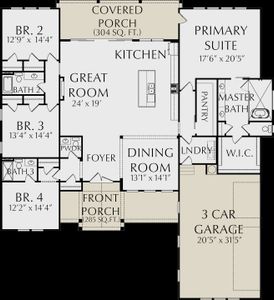 New construction Single-Family house 7909 Bethel Rd, Gainesville, GA 30506 plan Nora - image 4