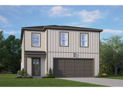 New construction Single-Family house 8518 Partida, San Antonio, TX 78222 plan The Brazos A - image