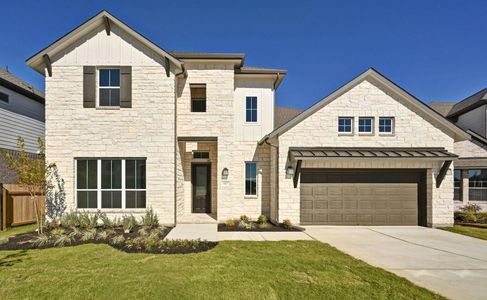 New construction Single-Family house 180 Montecilo Dr, Liberty Hill, TX 78642 plan The Rowan III - image