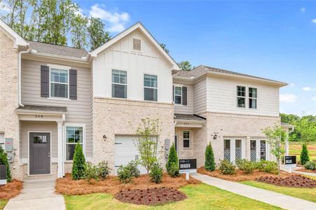 New construction Townhouse house 480 Payne Drive, Mcdonough, GA 30253 Braden- photo 0