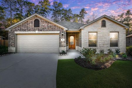 New construction Single-Family house 10090 Oakland Hills Drive, Cleveland, TX 77327 RC Glenwood- photo 0