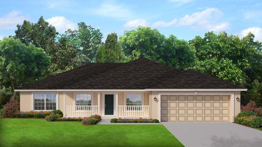 New construction Single-Family house 275 W Halifax Ave, Oak Hill, FL 32759 plan 2010 - image