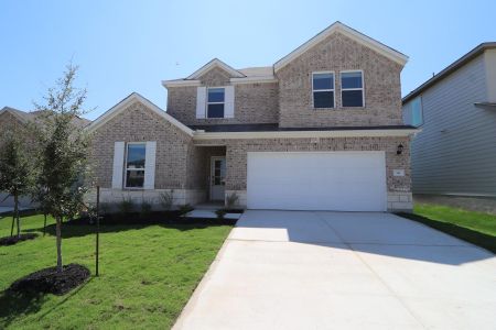 New construction Single-Family house 341 Andesite Trl, Liberty Hill, TX 78642 Concho 2- photo 0