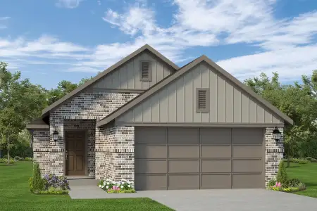 New construction Single-Family house 739 Hidden Meadow St, Bonney, TX 77583 plan Comal - image