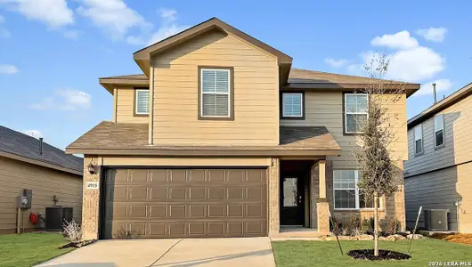 New construction Single-Family house 4915 Casual Water, San Antonio, TX 78261 plan The Lombardi - image