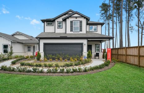 New construction Single-Family house 24542 Red Hawthorn Trce, Porter, TX 77365 Lincoln- photo 0