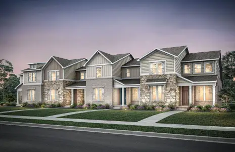 New construction Townhouse house 1375 Beckwith Rd, Mount Juliet, TN 37122 plan Calabar - image