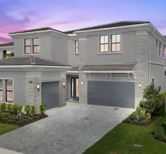 New construction Single-Family house 13206 Faberge Pl, Palm Beach Gardens, FL 33418 plan Mondrian - image