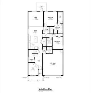 New construction Single-Family house 717 Willowbrook Ave, New Braunfels, TX 78130 plan Forest View - image