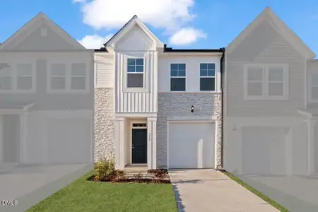 New construction Townhouse house 537 Eversden Dr, Zebulon, NC 27597 - image