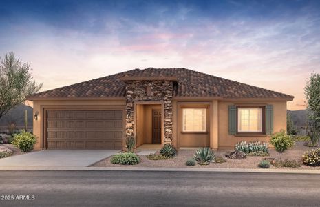 New construction Single-Family house 7700 W Mockingbird Way, Florence, AZ 85132 Pursuit- photo 0