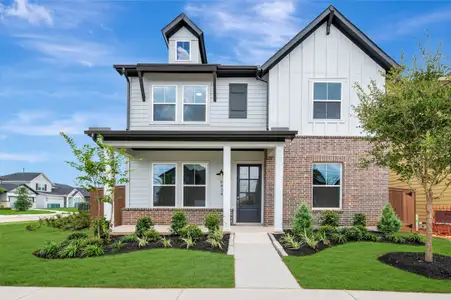 New construction Single-Family house 6434 Haltwhistle Ln, Katy, TX 77449 plan The Schneider - image