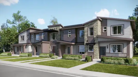 New construction Multi-Family house 6839 Parterre Pkwy N, Unit 3, Thornton, CO 80602 plan 301 - image
