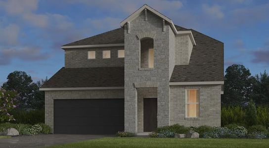 New construction Single-Family house 208 Spring Bluff Ln, Georgetown, TX 78628 plan Dandelion - image