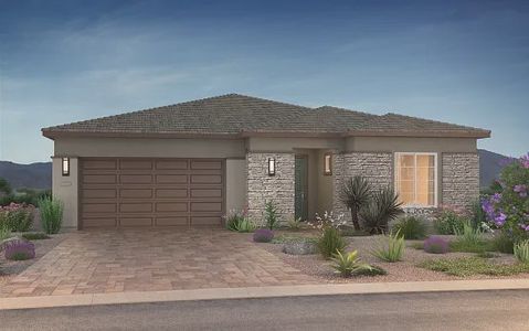New construction Single-Family house 33670 N Chevelon Dr, Peoria, AZ 85383 plan Discover II - image