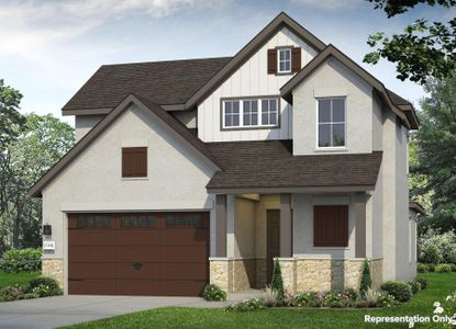 New construction Single-Family house 601 C-Bar Ranch Trl, Unit 8, Cedar Park, TX 78613 - image