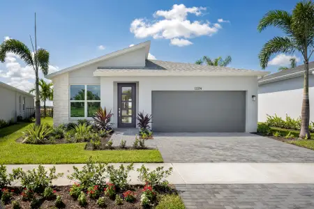 New construction Single-Family house 13397 Sw Bally Dr, Port St. Lucie, FL 34987 plan Briar - image