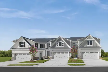 New construction Townhouse house 11019 Emerson Landing Dr, Charlotte, NC 28214 plan Caroline End Home - image