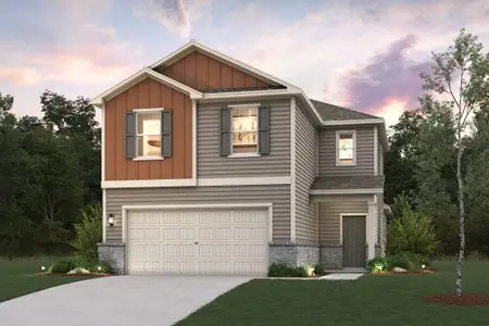 New construction Single-Family house 4314 Hobbiton Wy, New Braunfels, TX 78130 plan Frederick - 2260 - image