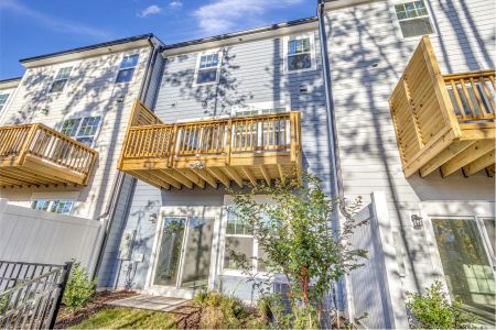 New construction Townhouse house 5020 Jowett'S Walk Dr, Cary, NC 27519 plan Hyde Park - image