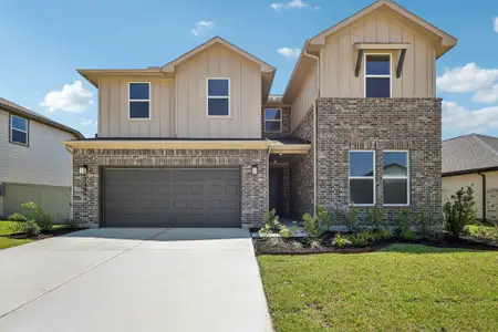 New construction Single-Family house 14459 Trumpet Ln, Splendora, TX 77372 plan Kennedy - image