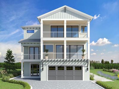 New construction Single-Family house 2272 S Ocean Shore Blvd, Flagler Beach, FL 32136 - image