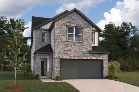 New construction Single-Family house 1403 N Roger Hanks Pkwy, Dripping Springs, TX 78620 plan Abernathy - Smart Series - image