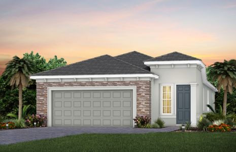 New construction Single-Family house 10479 Abaco Falls Dr, Englewood, FL 34223 plan Hallmark - image