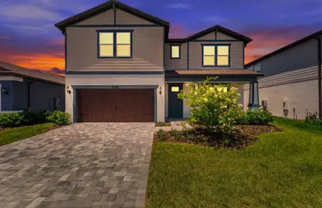 New construction Single-Family house 6657 Asbury Barnes Ln, Wesley Chapel, FL 33545 plan Winthrop - image