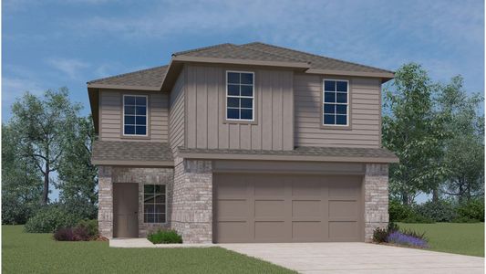 New construction Single-Family house 31730 Barrymoor Trce, Brookshire, TX 77423 plan KATE - image